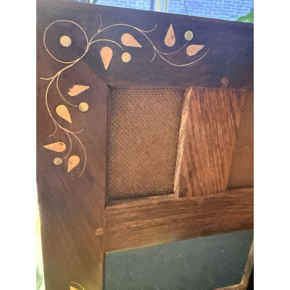 Hand Made Wooden Photo Frame With Inlay - Picture 8 of 9
